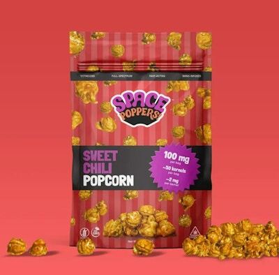 Product Space Poppers | Sweet Chili | Popcorn | 1:1 | 10mg