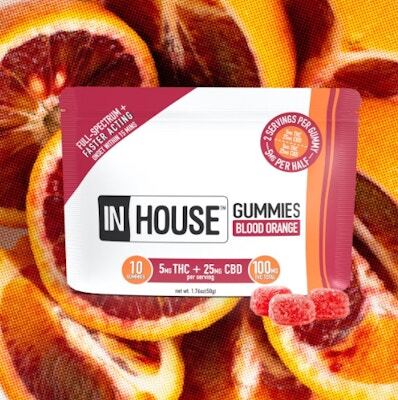 Product In House | Blood Orange 1:5 | Gummies | 100mg THC / CBD