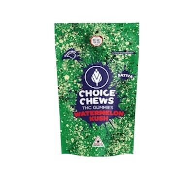 Product Choice Chews | Watermelon Kush | Gummies | 100mg (Sativa)